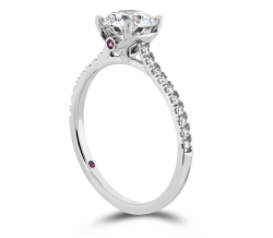 Hearts on Fire Engagement Ring HP-CZS75488WC-SAPH-C
