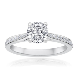 Brockhaus Bridal Engagement Ring 60256D-14KW-1/6