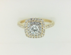 Brockhaus Bridal Engagement Ring 51706D-14KY-1/2-.25