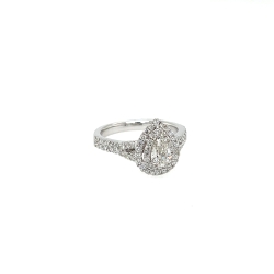 Brockhaus Bridal Engagement Ring Y51617D-4W-.40