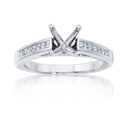 Brockhaus Bridal Engagement Ring 65156D-4W-.50