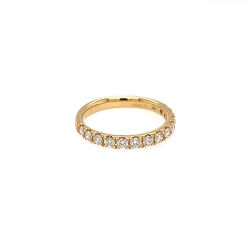 Brockhaus Bridal Ring --71886D-18Y-1/2