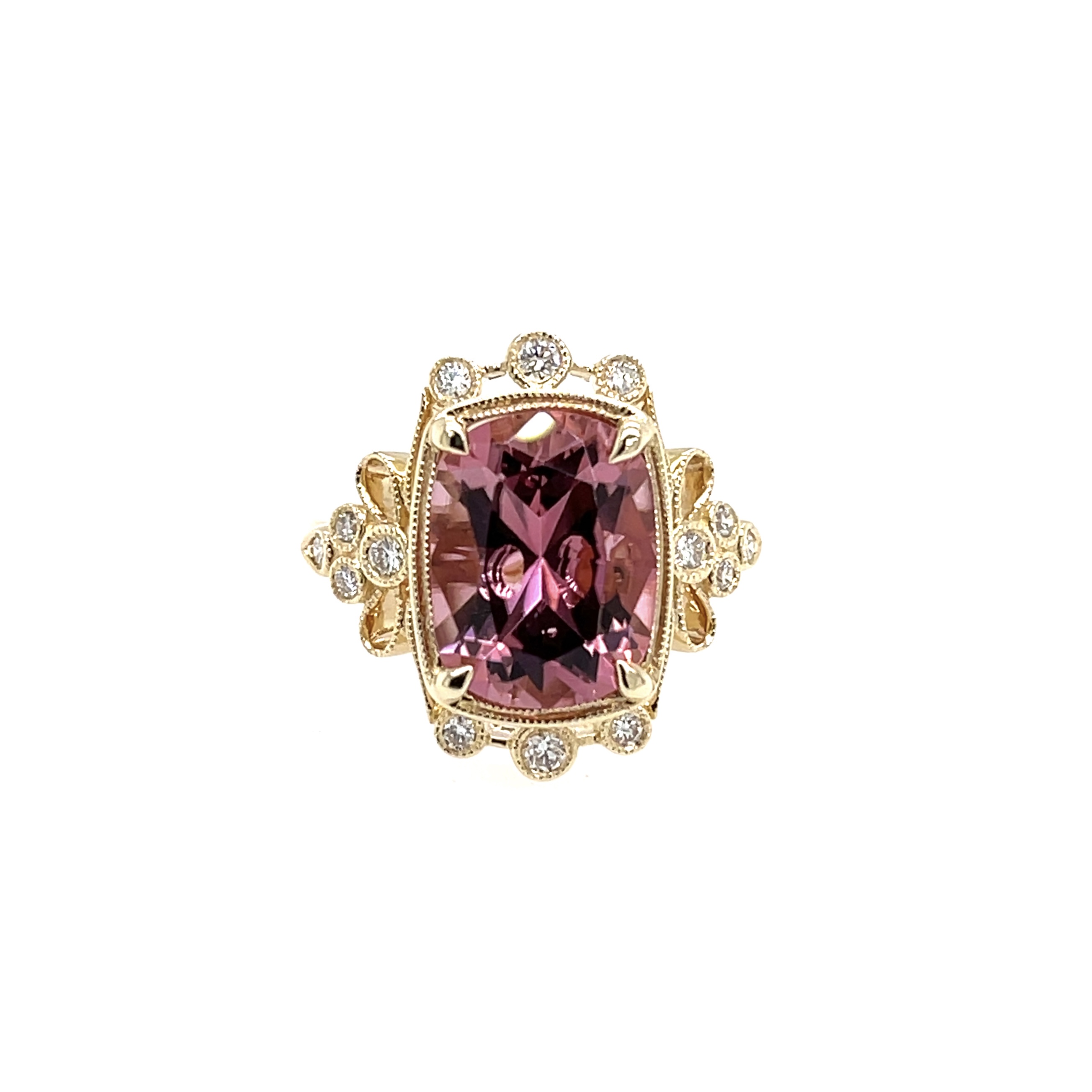 Brockhaus Jewelry Ring RG-0464PNKT-14KY