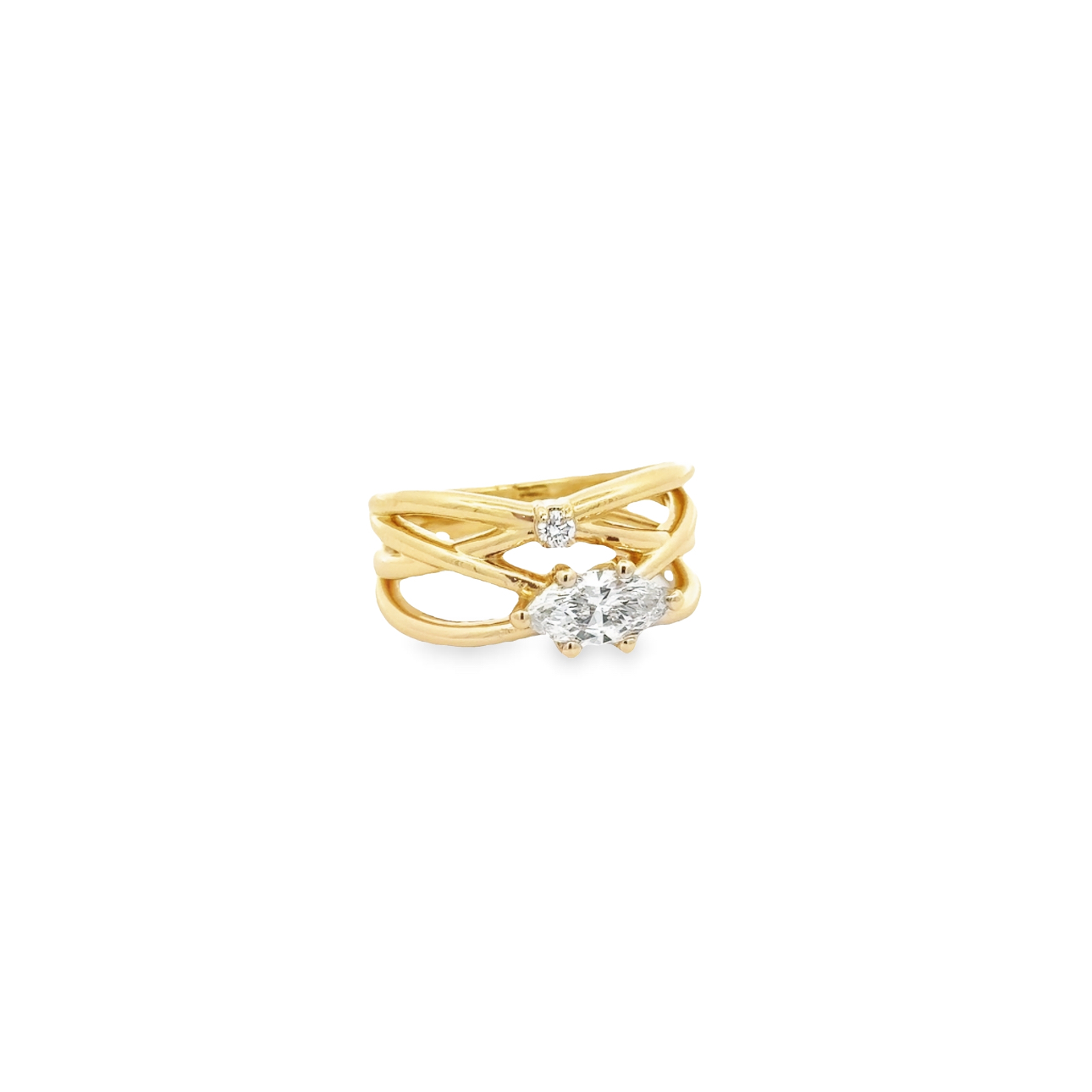 Brockhaus Jewelry Ring RDF-0071MARQ-14KY