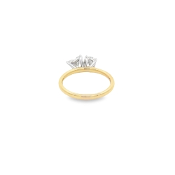 Brockhaus Jewelry Engagement Ring RD-0129TEMD-14KYW thumbnail 3