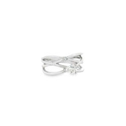 Brockhaus Jewelry Ring RDF-0058PEAR-14KW