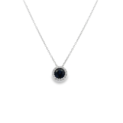 Brockhaus Jewelry Necklace NG-0125SAPH-14KW