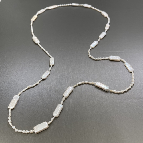 Brockhaus Jewelry Necklace 39' FWCP/RICE PEARL
