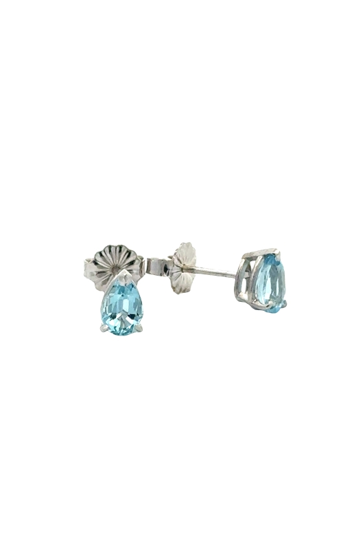 Brockhaus Jewelry Earrings GER-6X4AQUAPEAR-SS-RP