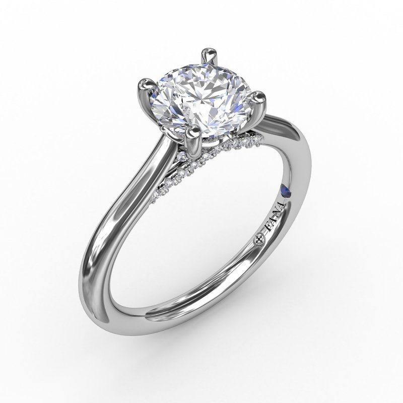 Fana Engagement Ring S3173-14KW-RD1H-6H