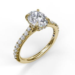 Fana Engagement Ring S3025/YG thumbnail 1