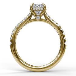 Fana Engagement Ring S3025/YG thumbnail 2
