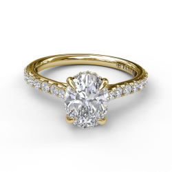 Fana Engagement Ring S3025/YG thumbnail 3
