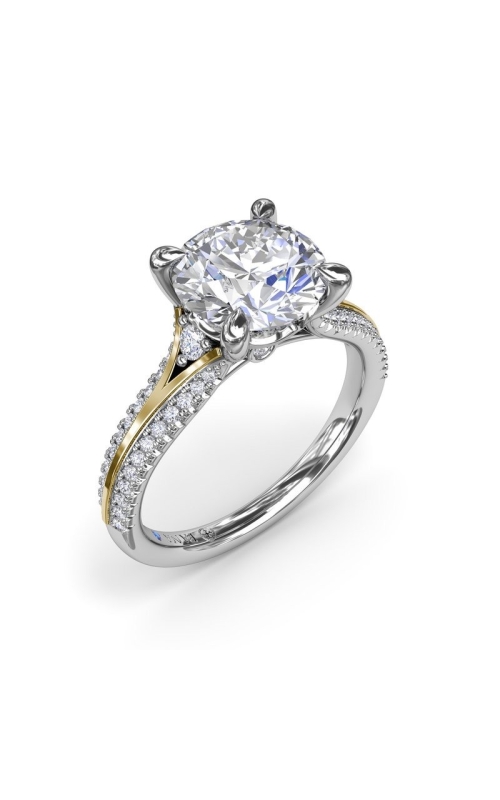 Fana Engagement Ring S4230-14KW18KY-RD1H-6H