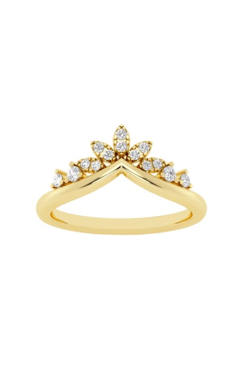 Brockhaus Bridal Wedding Band 75146D-4Y-1/5