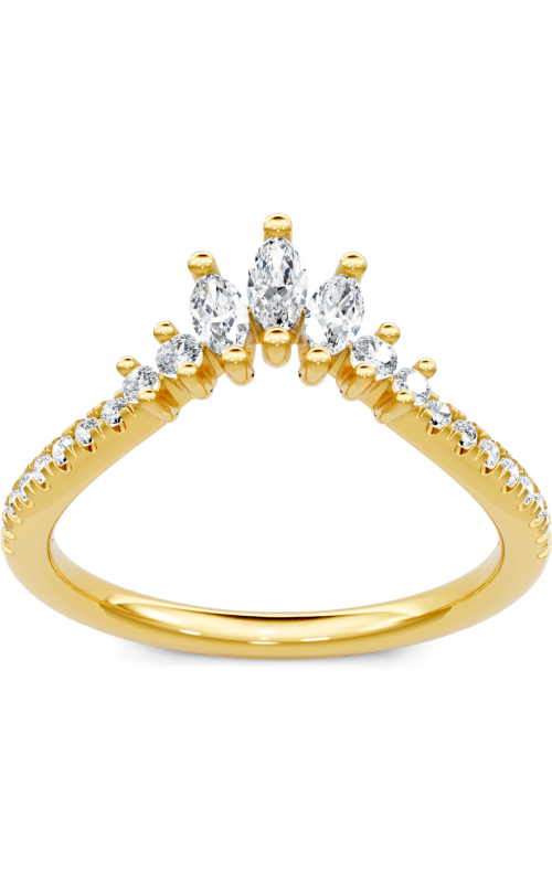 Brockhaus Bridal Wedding Band 74160D-4Y-1/3