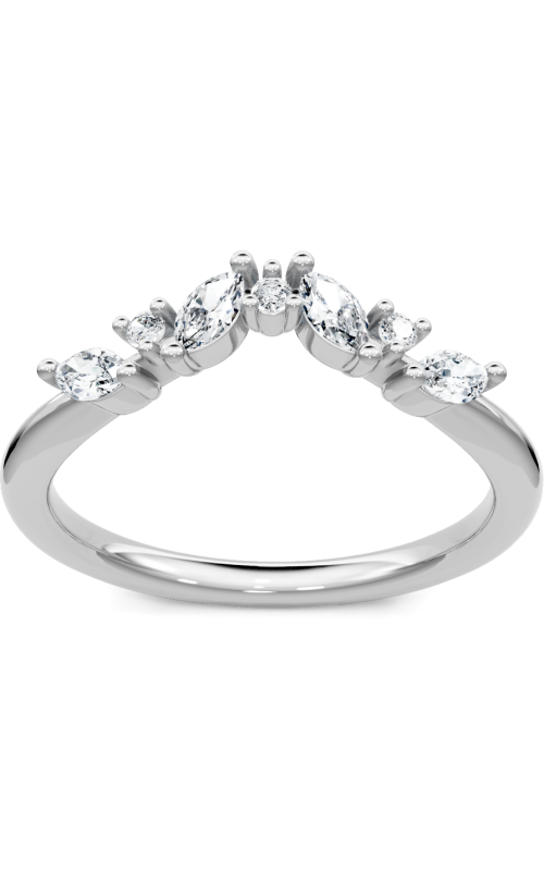 Brockhaus Bridal Wedding Band 74770D-4W-1/4