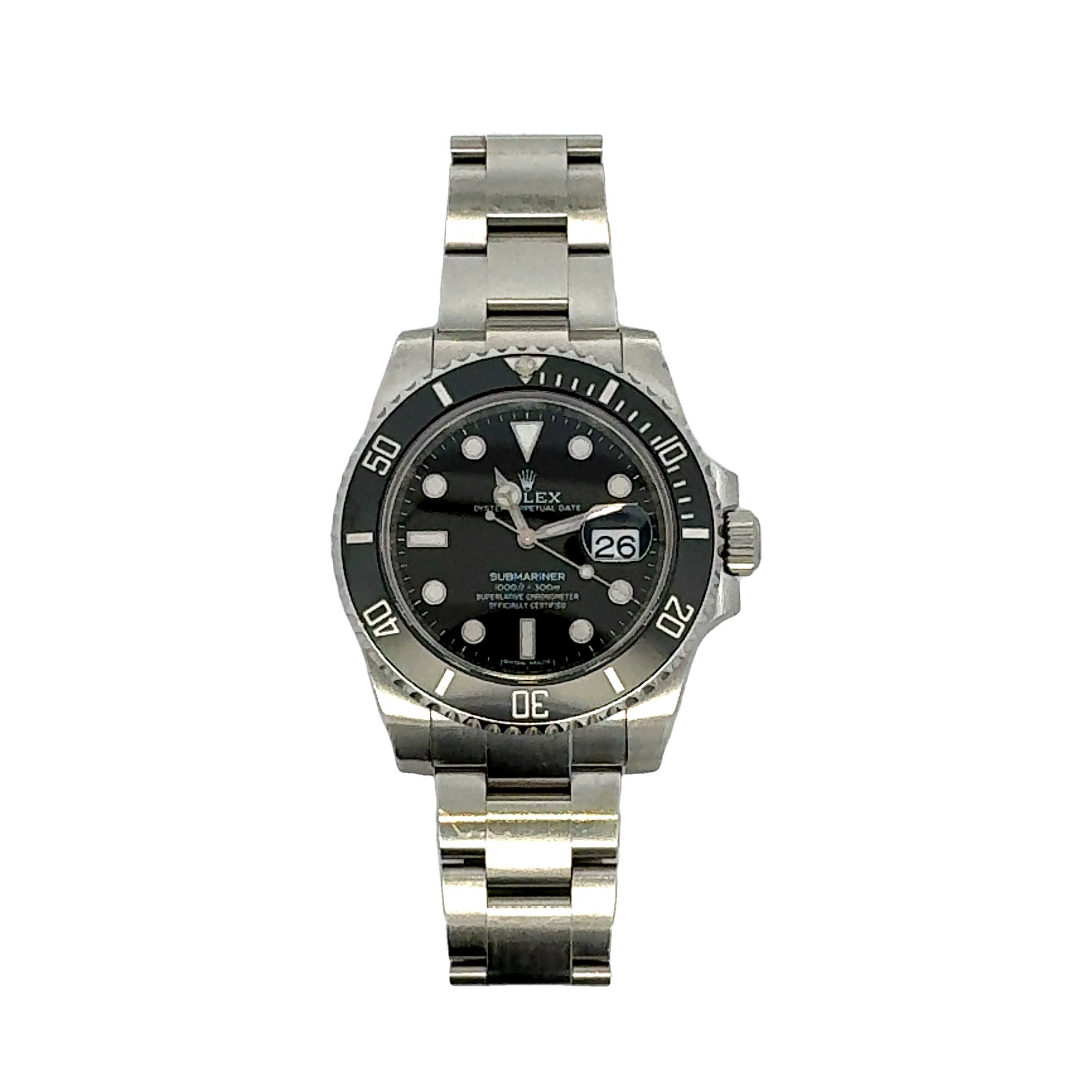 Pre Owned Rolex Watches Watch 40mm Submariner ref 116610LN Pre Owned Rolex Watches Watch 40mm Submariner ref 116610LN