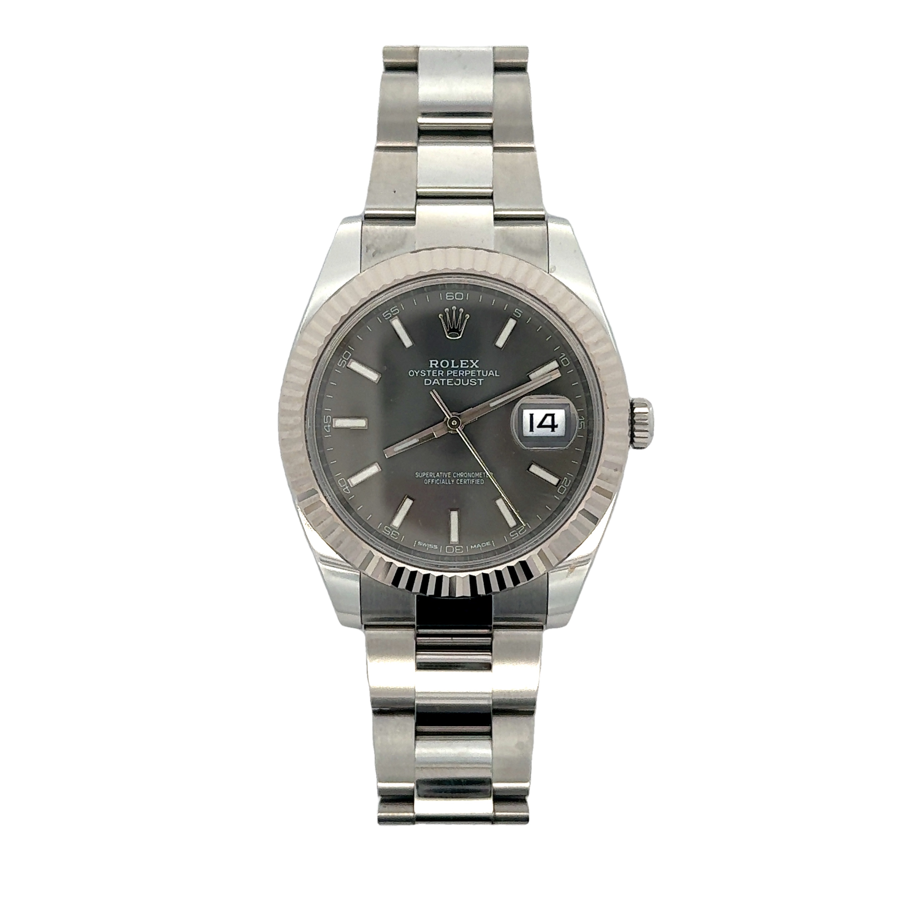 Pre Owned Rolex Watches Watch 41mm Datejust ref M126334-0014 Pre Owned Rolex Watches Watch 41mm Datejust ref M126334-0014