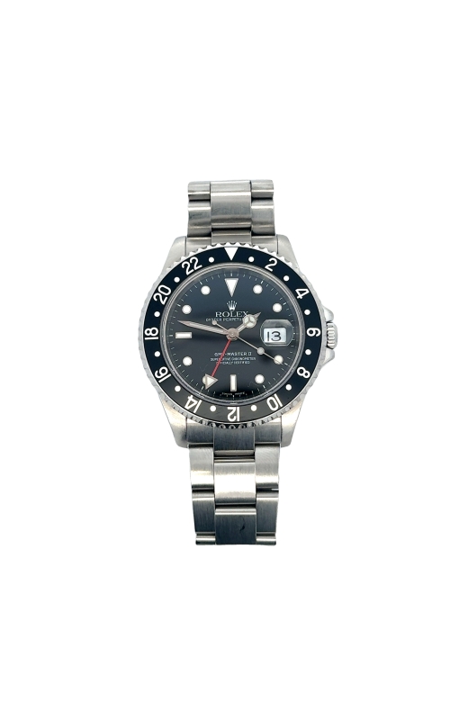 Pre Owned Rolex Watches Watch 40mm GMT-Master II ref 16710